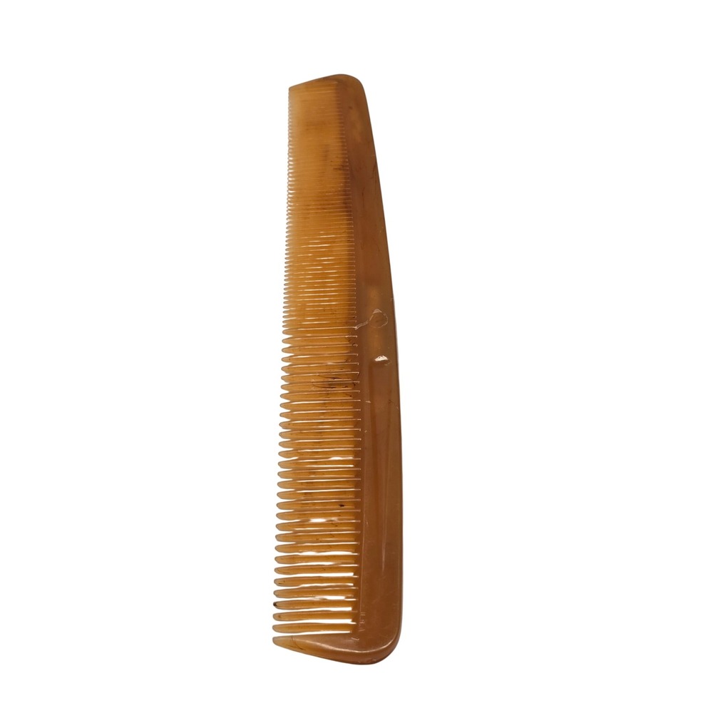 Goody Vintage Tortoiseshell Hair Comb Unisex OS Amber‎ Retro Dual Tooth Styling